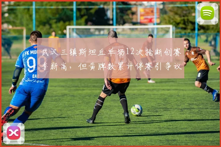 武汉三镇斯坦丘单场12次抢断创赛季新高,但黄牌数累计停赛引争议